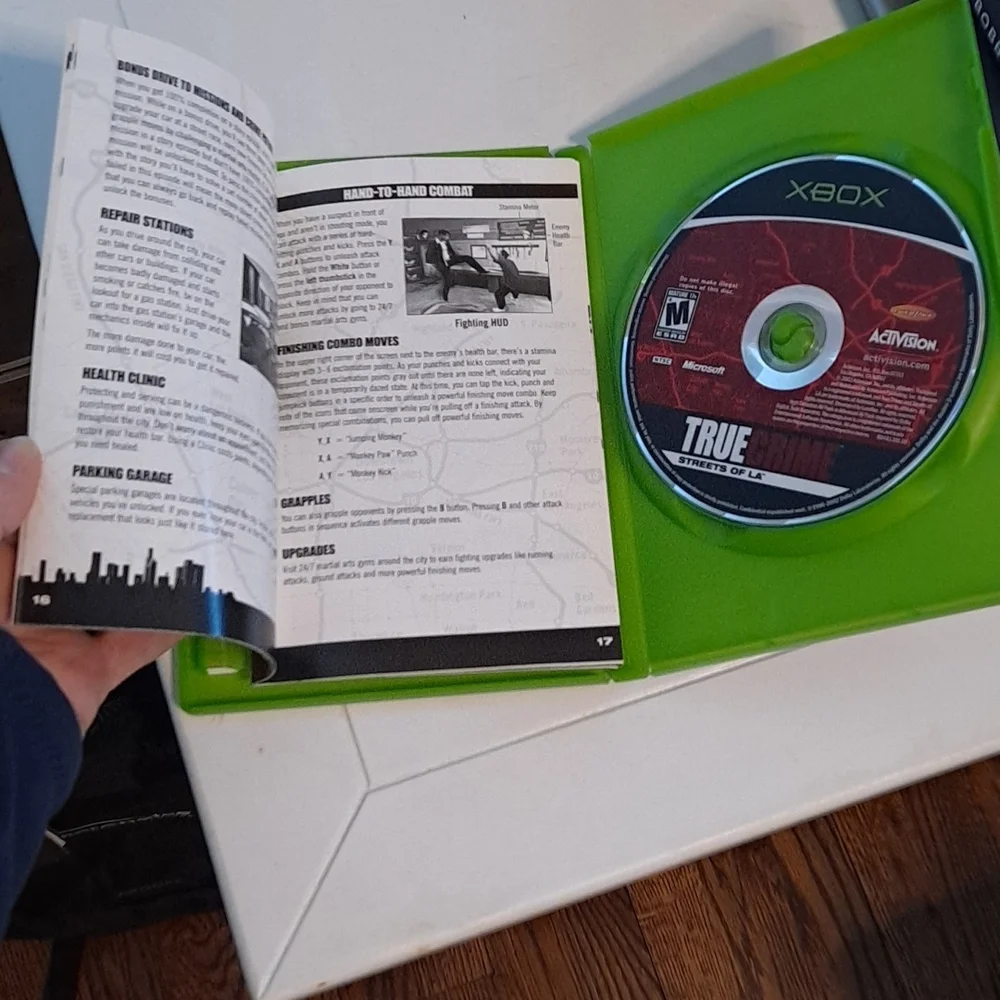 XBox True Crime Video Game